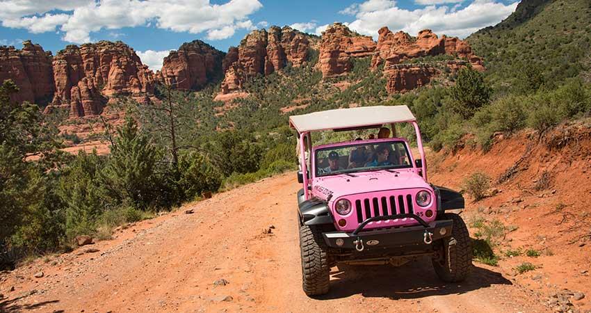 pink jeep tour