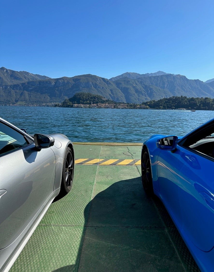 Porsches on Ferry